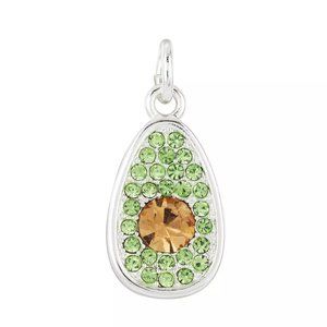 UNWRITTEN Silver Plated Avocado Charm